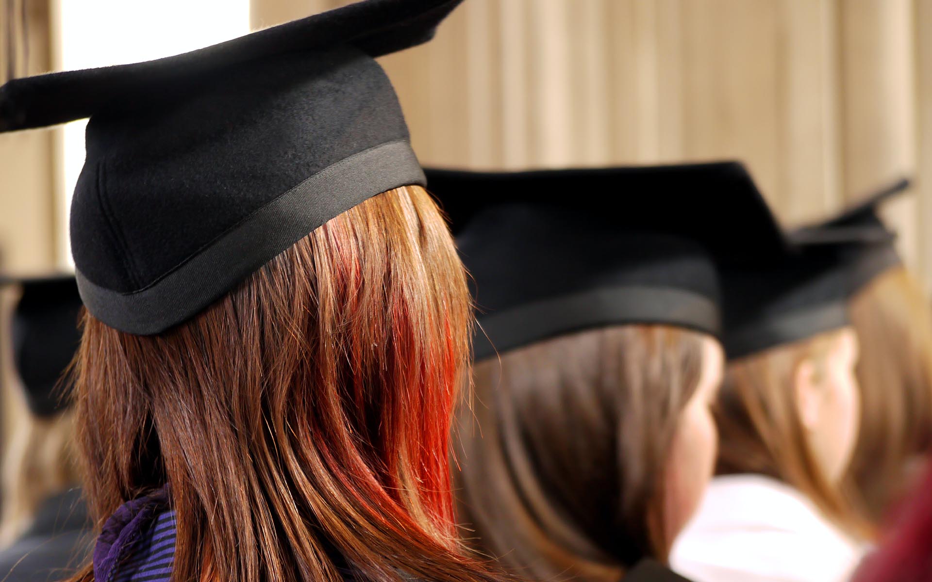 Picture of students graduating